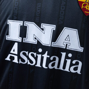 Roma 99/00 Third Long Sleeve Retro Jersey – Replica Football Soccer Shirt – S–4X