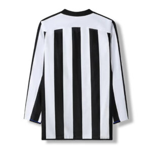 Newcastle United 2003 Home Long Sleeve Retro Jersey – Classic Football Shirt – S