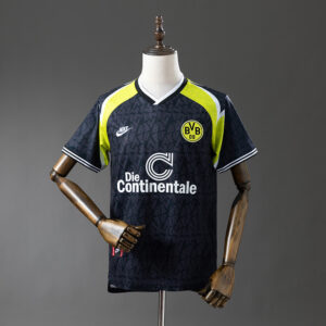 Borussia Dortmund 1996/97 Away Retro Jersey – Vintage Replica Football Soccer Sh