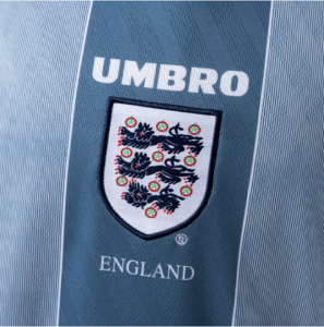 England 1996 Away Retro Jersey – Classic Football Shirt – S–XXL