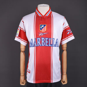 Atlético de Madrid 1999/00 Home Retro Jersey – Vintage Replica Football Soccer S