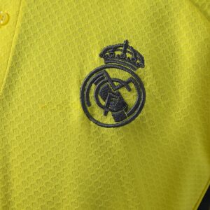 Real Madrid 25_26 POLO - Yellow – Replica Football Soccer Shirt – S–XXL