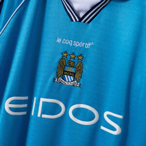 Manchester City 1999/01 Home Retro Jersey – Classic Football Shirt – S–XXL