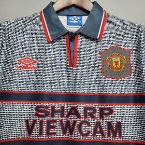 95/96 Manchester United Away Retro Jersey – Vintage Replica Football Soccer Shir