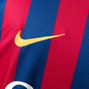 Barcelona 2013/14 Home Retro Jersey – Vintage Replica Football Soccer Shirt – Si