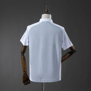 Real Madrid 25_26 POLO - Grey & White – Replica Football Soccer Shirt – S–XXL