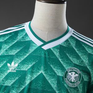 German 90/91 Away Long-Sleeve Retro Jersey – Replica Football Soccer Shirt – S–X