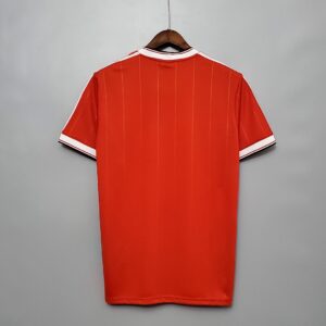 83/84 Manchester United Home Retro Jersey – Vintage Replica Football Soccer Shir