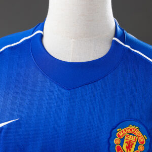 Manchester United 2007/08 Goalkeeper Blue Retro Jersey – Classic Football Shirt