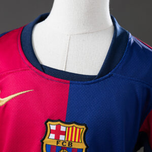 Barcelona 24/25 Home x TRAVIS SCOTT Limited Edition Kids Kit Jersey – Replica Fo