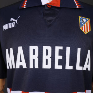 Atlético de Madrid 1997/98 Away Retro Jersey – Vintage Replica Football Soccer S