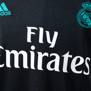 Real Madrid 2017/18 Away Retro Jersey – Vintage Replica Football Soccer Shirt –