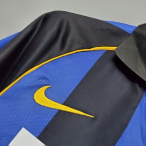 01/02 Inter Milan Home Retro Jersey – Vintage Replica Football Soccer Shirt – S-