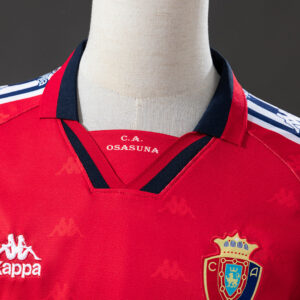 Osasuna 1995/96 Home Retro Jersey – Vintage Replica Football Soccer Shirt – Size