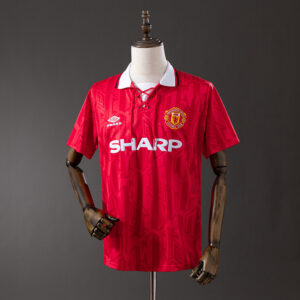 Manchester United 1992/94 Home Retro Jersey – Classic Football Shirt – S–XXL