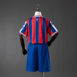 Crystal Palace 25/26 Home Kids Kit Jersey – Replica Football Soccer Shirt – Size