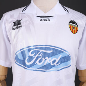 Valencia 1999/00 Away Retro Jersey – Vintage Replica Football Soccer Shirt – Siz