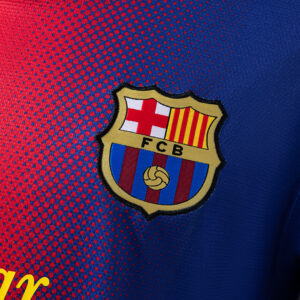 Barcelona 2012/13 Home Long Sleeve Retro Jersey – Vintage Replica Football Socce