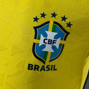 Brazil 2026 Home Player Version Long-Sleeve Jersey – Replica Football Soccer Shi