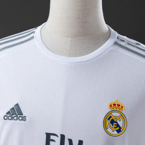 Real Madrid 2015/16 Home Retro Jersey – Vintage Replica Football Soccer Shirt –