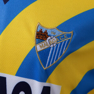 Retro Málaga CF 1997/98 Away Jersey – Vintage Replica Football Soccer Shirt – Si