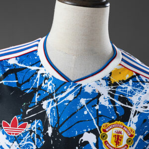M-U 25_26 Originals Stone Roses Long-Sleeve Jersey – Replica Football Soccer Shi