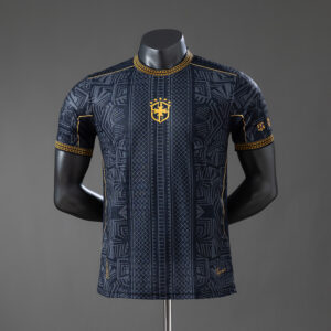 Brazil 2026 Special Edition Player Version Black Jersey – Replica Football Socce