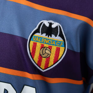 Valencia 1999/00 Third Retro Jersey – Vintage Replica Football Soccer Shirt – Si