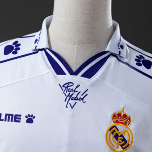 Real Madrid 1994/96 Home Retro Jersey – Vintage Replica Football Soccer Shirt –