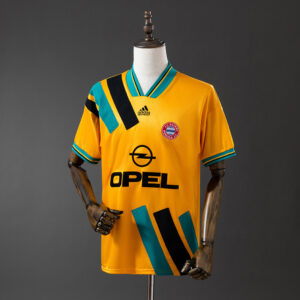 Bayern Munich 1993/95 Away Retro Jersey – Vintage Replica Football Soccer Shirt