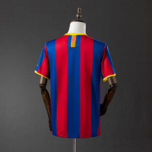 Barcelona 2010/11 Home Retro Jersey – Vintage Replica Football Soccer Shirt – Si