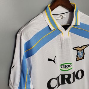 00/01 Lazio Away Retro Jersey – Vintage Replica Football Soccer Shirt – S-XXL