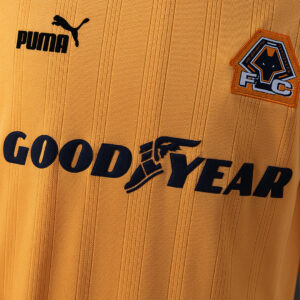 Wolves 98_99 Home Long-Sleeve Retro Jersey – Replica Football Soccer Shirt – S–X