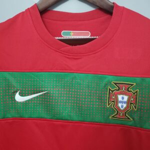 2010 Portugal Home Retro Jersey – Red – Replica – S-XXL