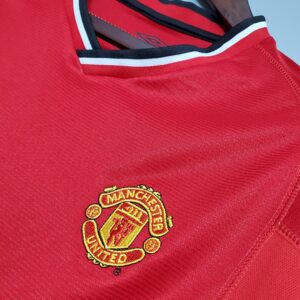 00/01 Manchester United Home Retro Jersey – Vintage Replica Football Soccer Shir