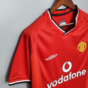 00/01 Manchester United Home Retro Jersey – Vintage Replica Football Soccer Shir