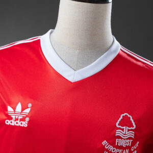 Nottingham Forest 77/80 Home Long Sleeve Retro Jersey – Replica Football Soccer