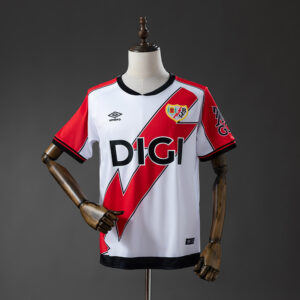 Rayo Vallecano 25/26 Home Jersey – Replica Football Soccer Shirt – S–4XL