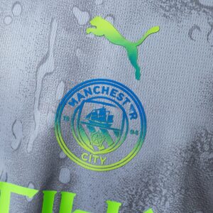Manchester City 25_26 Third Away Long-Sleeve Jersey – Replica Football Soccer Sh