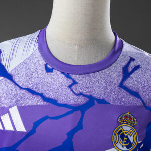 Real Madrid 25_26 Avengers - Pre-Match (Purple) Jersey – Replica Football Soccer