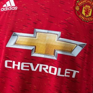 M-U 20_21 Home Retro Jersey – Replica Football Soccer Shirt – S–XXL