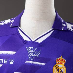 Real Madrid 1994/96 Away Retro Jersey – Vintage Replica Football Soccer Shirt –