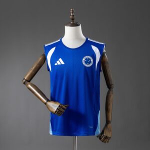 Cruzeiro 26/27 Training – Blue Vest Jersey – Replica Football Soccer Shirt – S–4