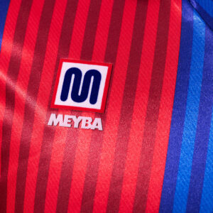 Barcelona 1992 Home Long Sleeve Retro Jersey – Vintage Replica Football Soccer S