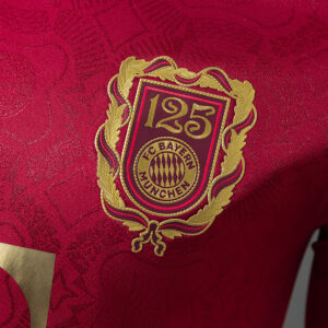 Bayern Munich 25_26 125th Anniversary Long-sleeved Player Version – Replica Foot
