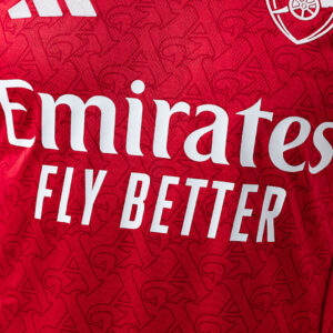 Arsenal 25/26 Home Long Sleeve Player Version Jersey – Replica Football Soccer S