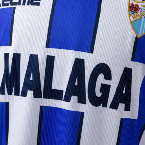 Malaga 1998 Home Retro Jersey – Vintage Replica Football Soccer Shirt – Size S–X