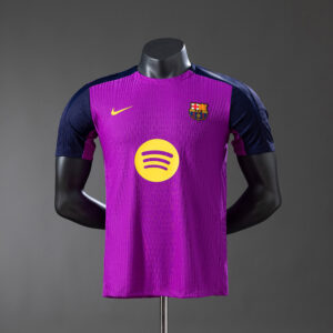 Barcelona 25/26 Pre-match Training Player Version Jersey (Purple) – Replica Foot