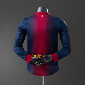 Barcelona 2012/13 Home Long Sleeve Player Version Retro Jersey – Vintage Replica