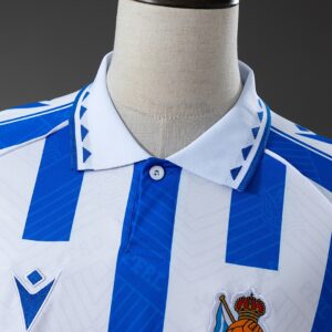 Real Sociedad 25_26 Retro Style Jersey – Replica Football Soccer Shirt – S–4XL